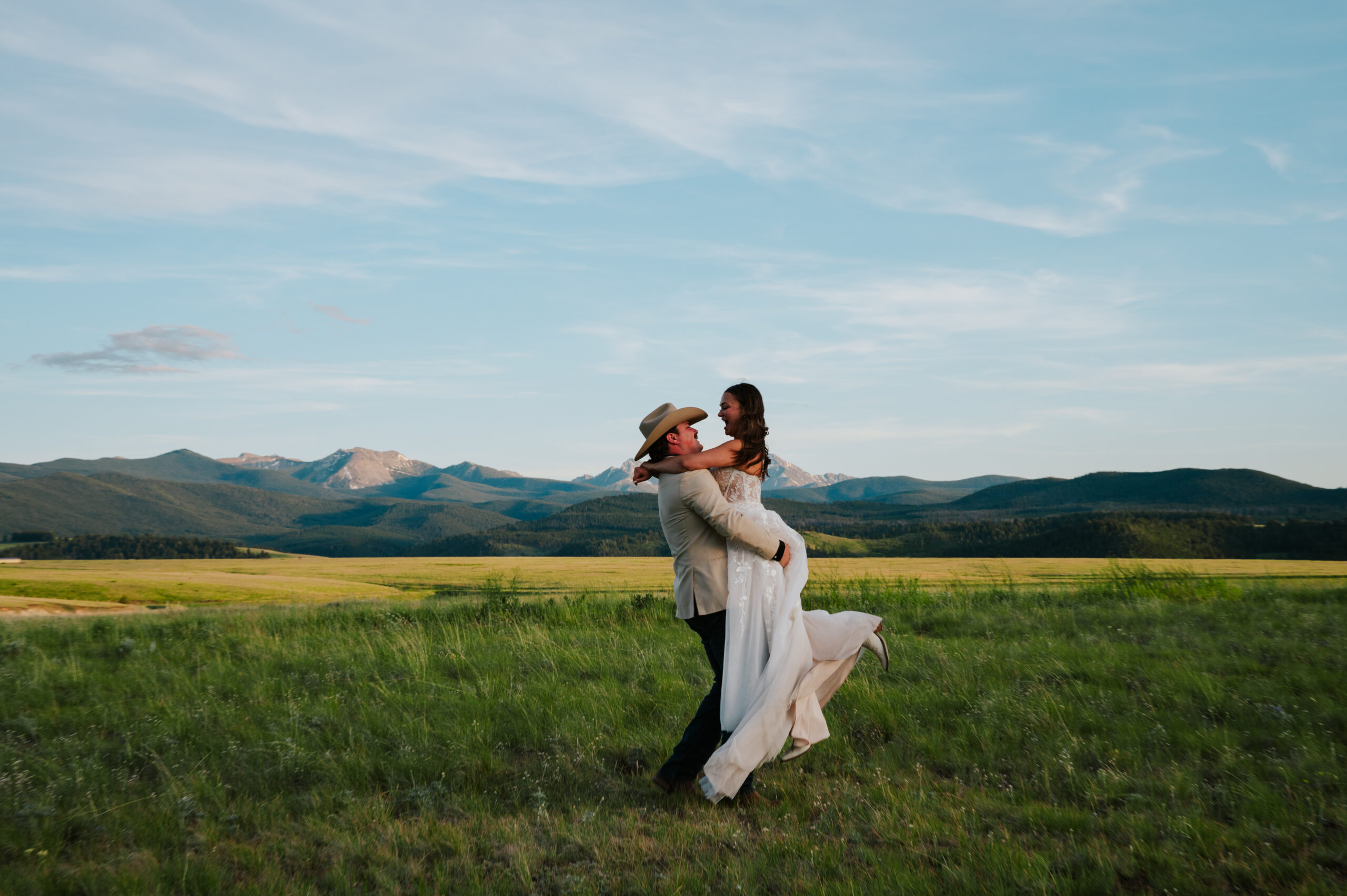 Wedding photo in Phillipsburg Montana