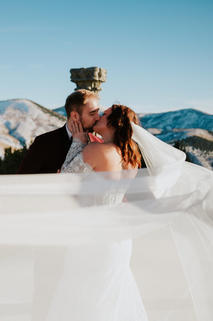 Stone castle architecture at Castle Nottingham wedding venue