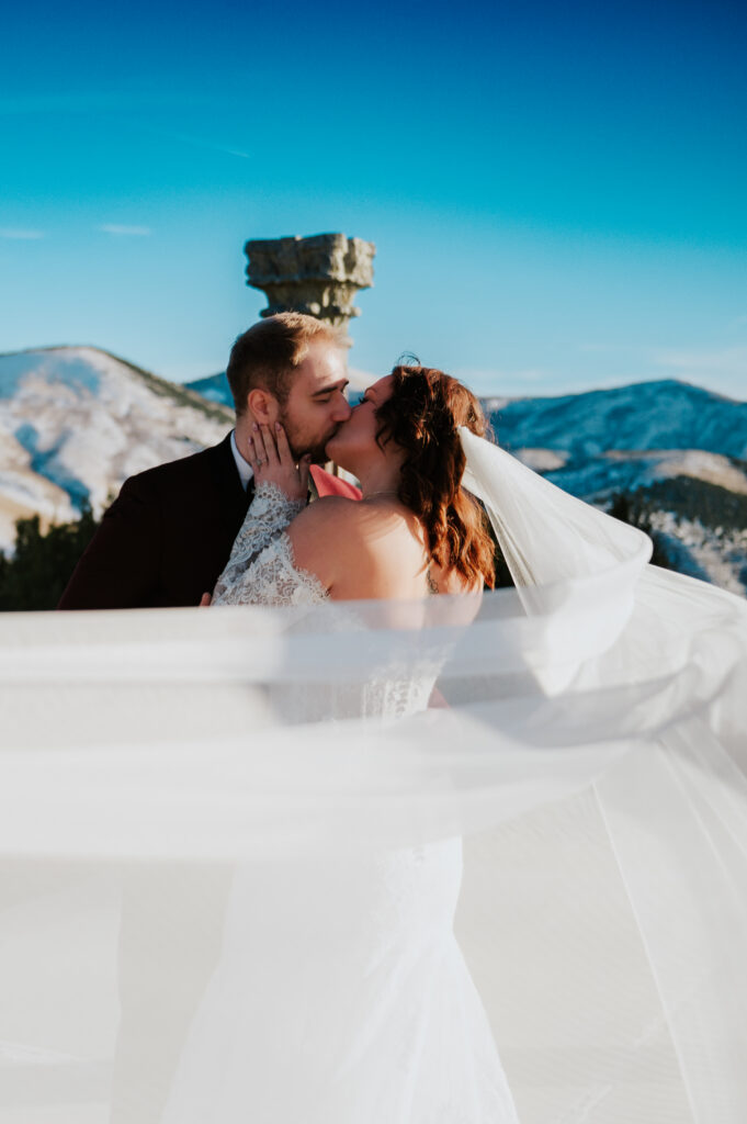 Stone castle architecture at Castle Nottingham wedding venue