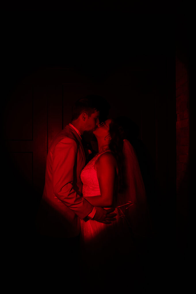 Fun Red Heart Portraits at the Millhouse Venue in Rigby